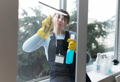 Nettoyage de vitres intérieures et extérieures à Val de Chaise